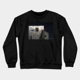 Federation Square, Melbourne, late afternoon Crewneck Sweatshirt